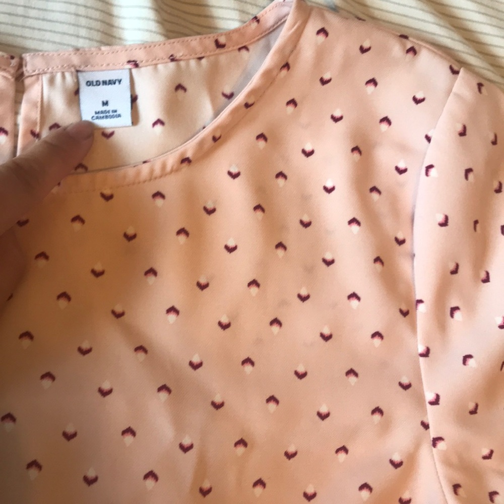 Old Navy 3/4 sleeve blouse